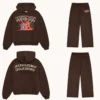 Broken Planet Hip Hop Cartoon Puff Print Y2K Suit Mens Hoodie Sweatpants Two Piece Set Streetwear Sweatshirt Pants Sportswear - Image 3