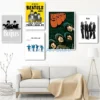 Vintage Famous Rock Band T-he-b-beatles Singer Posters and Print Canvas Printing Wall Art Picture for Living Room Bar Decor Gift - Image 2