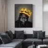 Neon Design Hip Hop Rapper Star 2Pac Singers Posters Canvas Painting Abstract Graffiti Wall Art Home Room Bar Decor No LED - Image 3