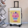 Silent pull rod luggage female network red new travel box Student password box 20 inches small light boarding suitcase - Image 2