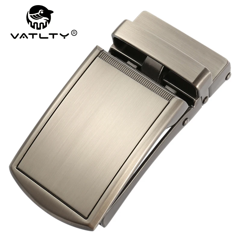 VATLTY 36mm Automatic Buckle Man Hard Zinc Alloy Quick Release Men's Belt Buckle for Non-hole Business Belt