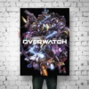 Classic Overwatch Video Game Canvas Art and Wall Art Poster Picture Print Modern Family bedroom Decor Posters - Image 4