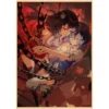 Games Honkai Impact Poster Wall Decor Posters Wall Art Room Decor Picture Kiana Kaslana Murata Himeko Retro Kraft Paper - Image 4