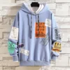 Harajuku Print Hoodies Sweatshirt Men's Korean Hoodie Spring Autumn Fashion Mens Clothes Hip Hop Casual Hooded Streetwear Hoodie - Image 5