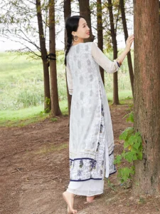 New Nepal Clothing Long Robe Indian Traditional Clothes Oriental Classical Dance Stage Performance Dress Bollywood Suit DQL6331 - Image 3