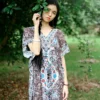 Bohemian Casual Loose Dress Boho Vintage Ethnic Style Long Maxi Women's Summer Dresses India Pakistan Clothing Beach Sunny Robe - Image 5