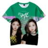 KPOP ITZY IT'z Me Album T Shirts Women Summer Korean K-pop 3D Print Tshirt Harajuku Casual Kawaii Tops Streetwear Camisas Mujer - Image 2