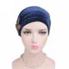 Women Muslim India Cap Ladies Velvet Hat Beanie Skullies Turban Chemo Cap With Beads Flower Headwear Cancer Hat Inner Elegant - Image 5