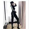 Black Streetwear Cargo Pants Women Casual Joggers High Waist Loose Female Hip Hop Trousers Korean Ladies Pants Capri Trousers - Image 4