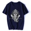 T Shirt Ganesh Head Hinduism India Goa Trippy Meditation Yoga Chakra Esoteric Psychedelic Men Cotton T Shirt Hip Hop Tees Tops - Image 4