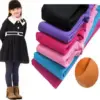 Autumn Winter Children Brushed Velvet Pantyhose Children Leggings Thick Warm Winter Girls Pants