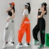 Ladies Fashion Korean Style Sweatpants New Summer Joggers Women Streetwear Casual Leather Pants High Waist Hippie Party Trousers - Image 5