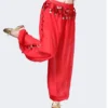 Belly Dance Pant Women's Genie Harem Pants Oriental Belly Dancing Tribal Costume India Shinny Bloomers Trousers - Image 5