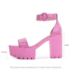 Brand Summer Women Sandals Platform Shoes Female Chunky Women High Heels Roman Punk Gothic Y2K Shoes Open Toe Women Pumps 2023 - Image 5