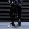 2023 Ribbons Embroidery Tactical Hip Hop Cargo Pants With Big Pockets Men Women Harajuku Punk Techwear Harem Pants - Image 5