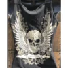 Women Skull Tops for Summer New Sexy Tanks Streetwear Round Neck Large Size Gothic Black Spaghetti Strap Tank Top - Image 2