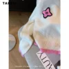 2023 Winter Knitting Long Sleeve Sweet Jumpers Casual Y2K Pullovers Korean Fashion Women Print Round Neck Ladies Sweater - Image 4