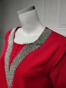 Eid 2023 Morocco Muslim Party Dress Women Abaya Ramadan Turkey Islamic Vestidos Elegant India Moroccan Kaftan Arab Elbise - Image 6