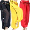 Belly Dance Pant Women's Genie Harem Pants Oriental Belly Dancing Tribal Costume India Shinny Bloomers Trousers - Image 6