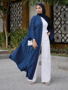 Spring Morocco Abaya Muslim Dress Women India Dubai Arabic Abaya Print Turkey Eid Vestidos Kaftan Gown Robe Musulman Long Dress - Image 5