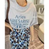 Tops Women Y2k T-shirt Oversized Clothing Short Sleeve Crop Tees Kpop Streetwear Printed White Summer Cotton 2023 New - Image 4