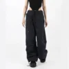 Y2K Hip Hop Streetwear Loose Cargo Pants Women Summer Korean Oversize Parachute Wide Leg Trousers Fashion Lace Up Sweatpants New - Image 5