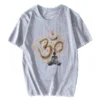 Ladies White Yoga Chakra Meditation Hobo Boho Peace Spirit India Om Men Cotton O-neck Tshirt Hip Hop Tees Streetwear Harajuku - Image 5