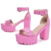 Brand Summer Women Sandals Platform Shoes Female Chunky Women High Heels Roman Punk Gothic Y2K Shoes Open Toe Women Pumps 2023 - Image 4