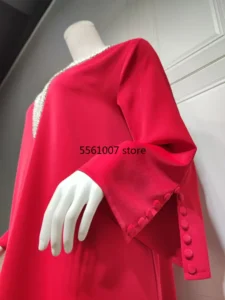 Eid 2023 Morocco Muslim Party Dress Women Abaya Ramadan Turkey Islamic Vestidos Elegant India Moroccan Kaftan Arab Elbise - Image 4