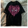 funny 100℅ cotton plus size top men clothing streetwear harajuku fashion tees oversized women graphic t shirts printed anime - Image 5