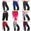 Thailand/India/Arab Dancer Skirt Women Sexy Belly Dance Hip Scarf Wrap Belt Dancer Skirt Female Show Costumes Sequins Tassels - Image 6