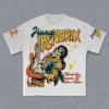Hip Hop Gothic Men Fashion Guitarist Printed T-shirt Y2K Couple Harajuku Cotton Round Neck Short Sleeve Top Street Wear - Image 2