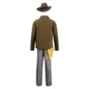 Indiana Jones 5 Cosplay Costume Top Coat Pants Hat Full Set Men Adult Outfits Halloween Carnival Party Roleplay Suit - Image 4