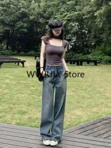Basic Grey Y2k Crop Tops Office Lady Slim Bodycon T Shirts Casual Korean Fashion Party Tees Woman Short Sleeve 2023 Summer Chic - Image 3