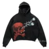 American skull print hoodies Women Oversized Tops Couples Sweatshirt Korean Goth grunge harajuku streetwear women Y2k Clothes - Image 2