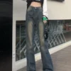 Jeans Women Street High Waisted Minimalist Comfortable Elegant Fashion Korean Style Casual All-match Vintage Students Hip Hop - Image 6