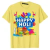 Happy Holi Indian Celebration for Women Men Kids Color India T-Shirt Aesthetic Graphic Tees Tops Short Sleeve Blouses - Image 2