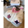 2023 Winter Knitting Long Sleeve Sweet Jumpers Casual Y2K Pullovers Korean Fashion Women Print Round Neck Ladies Sweater - Image 3