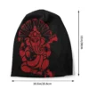 Shiva Hindu India Lingam Men Women's Beanie Hats Ganesh Plugged In Knitted Hat Hip Hop Earmuff Bonnet Street Skullies Beanies - Image 2