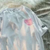 funny 100℅ cotton plus size top men clothing streetwear harajuku fashion tees oversized women graphic t shirts printed anime - Image 4