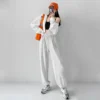 Letter Print Women Hip Hop Pants Korean Clothes Lace-up High Waist Streetwear Versatile Sports Joggers Casual Trousers Female - Image 6