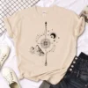 Moon Space t shirt women manga tshirt girl manga y2k clothes - Image 4