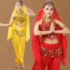 Sequins Tassels Costumes Thailand/India/Arab Dancer Skirt Women Sexy Belly Dance Hip Scarf Wrap Belt Dancer Skirt Female Show - Image 2