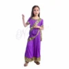 Indian Saree Party India Sari Dress Bollywood Girls Traditional Indian Clothes For Kids Children - Image 2