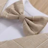 Newborn Gentleman Jumpsuits One Piece Long Sleeve Baby Boys Party Formal Tuxedo Outfit Suit 3 6 9 12 Months - Image 4