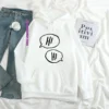 Streetwear Top Korean Style Hoodie Hi Letter Print Loose Women's Long Sleeve Hooded Sweatshirt Ulzzang Harajuku Hip Hop Hoodie - Image 2