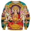 India Shiva Goddess Popular 3D Print Pullovers Men's Sweatshirt Casual Harajuku Hip Hop Autumn Tops Clothes For Man Clothing - Image 3