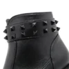 High Heel Shoes Women Chunky Ankle Boots Female Platform Motorcycle Boots Punk Gothic Ladies Round Toe Rivet Boots - Image 3