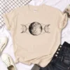 Moon Space t shirt women manga tshirt girl manga y2k clothes - Image 3