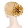Women Floral India Hat Flower Stretchy Beanie Turban Bonnet Chemo Cap For Cancer Patients Ladies Bandanas African Head wrap NEW - Image 5